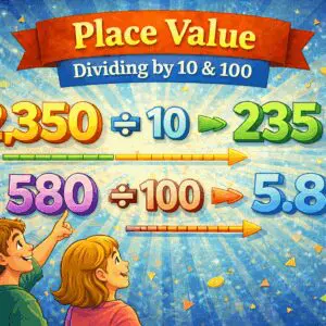Dividing by 10 and 100 KS2 place value PowerPoint lesson