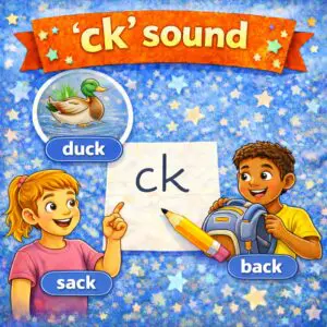 ck sound phonics