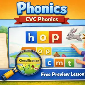 KS1 CVC “op” Sound Phonics Free Preview PowerPoint Lesson