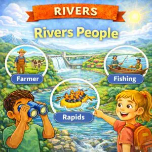 rivers and people