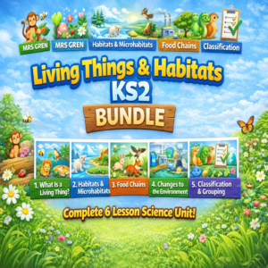 KS2 Science Living Things & Habitats 6 PowerPoint Bundle