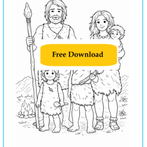 stone age colouring ks2 free download