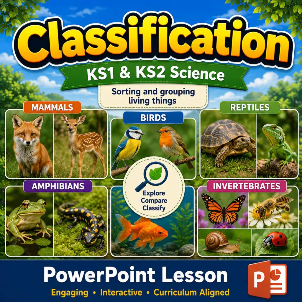 classification animals ks2 powerpoint