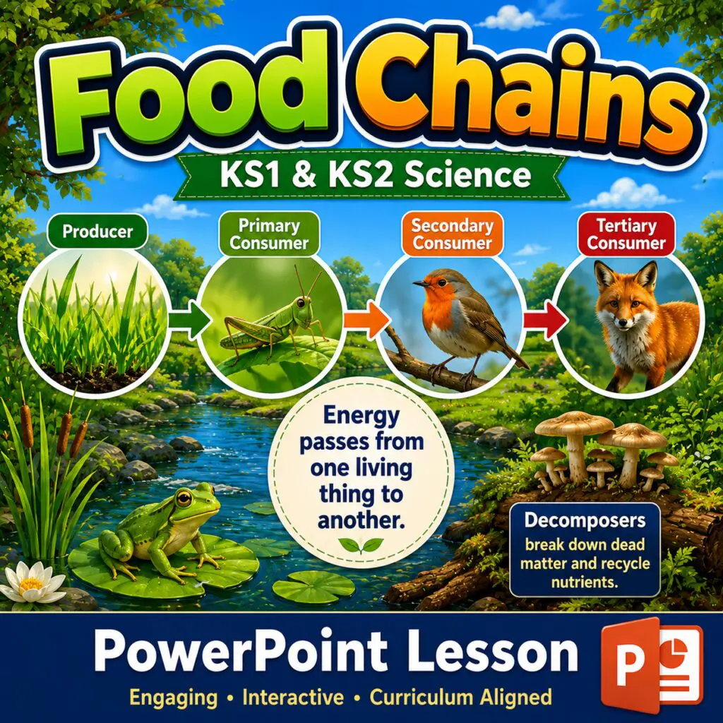 Food Chains KS2 Powerpoint