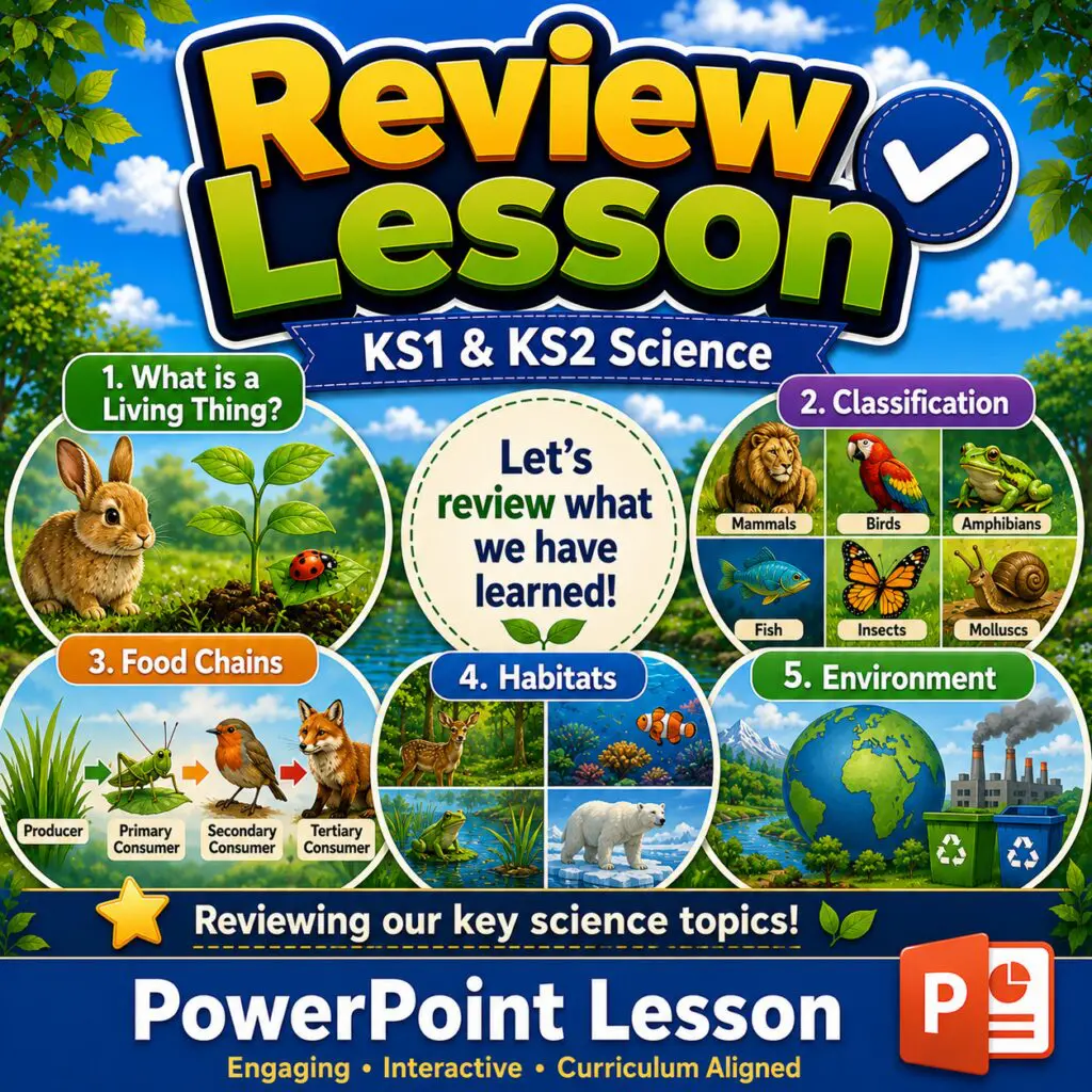 Living things ks2 review powerpoint