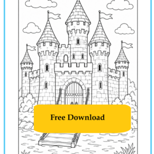 castles ks1 free colouring