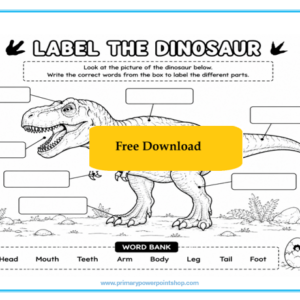 Dinosaurs label the image thumbnail