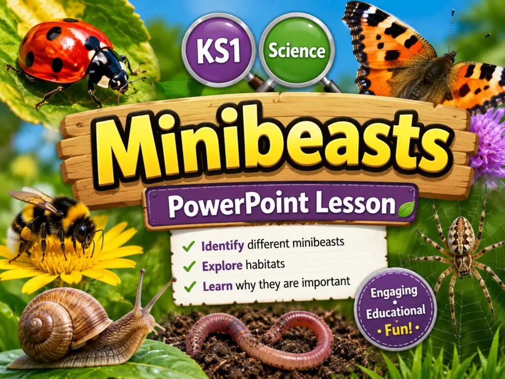 Minibeasts PowerPoint KS1