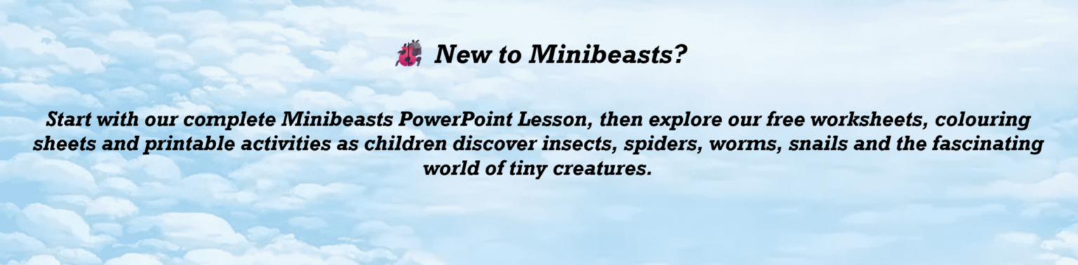 minibeasts page thumbnail