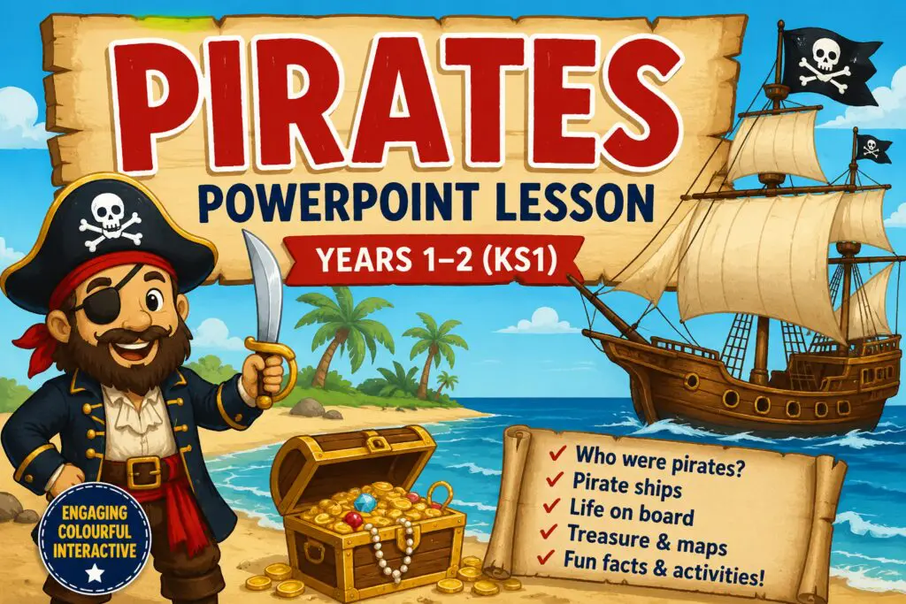 Pirates PowerPoint KS1 Thumbnail