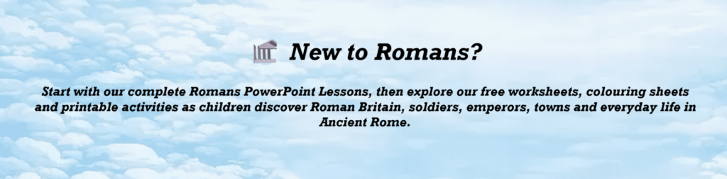 Romans Hub Hero image