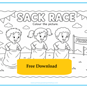 Sports Day Sack Race Free Printable Download