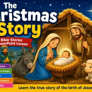 The Christmas Story PowerPoint Ks1 KS2
