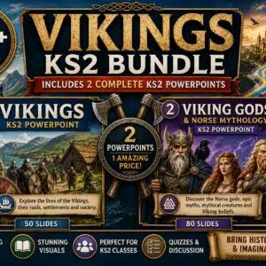 Vikings PowerPoint Bundle Thumbnail KS2